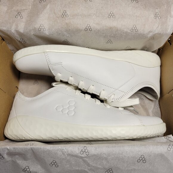 Vivo barefoot Shoes - Vivobarefoot Geo Court IV Womens in Bright White